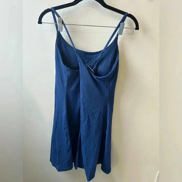 NWT HALARA Softlyzero"™ Plush Backless Active Dress-Easy Peezy Edition Blue,Sz L - Picture 7 of 9
